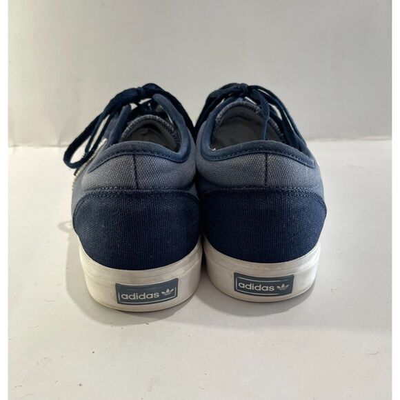 Adidas Adi- ease blue canvas low top 3 stripes two tones mens 10 main image 8